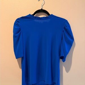 Chic Royal Blue Women's Blouse